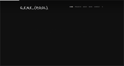 Desktop Screenshot of genepoolproductions.com